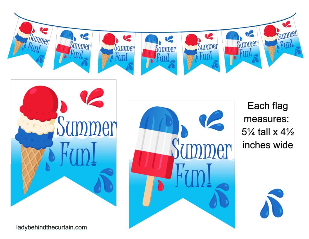 4th of July FREE Party Printable Collection