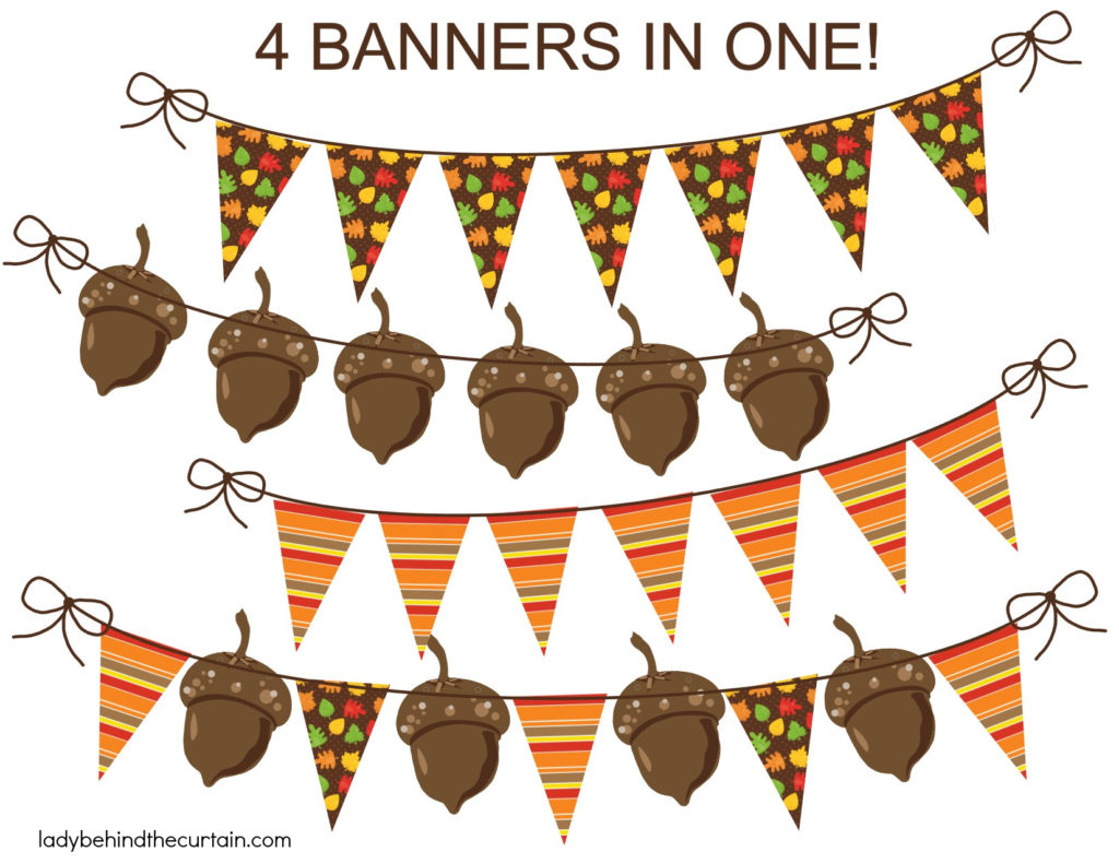 Party Banners For Every Occasion FREE Printable Collection