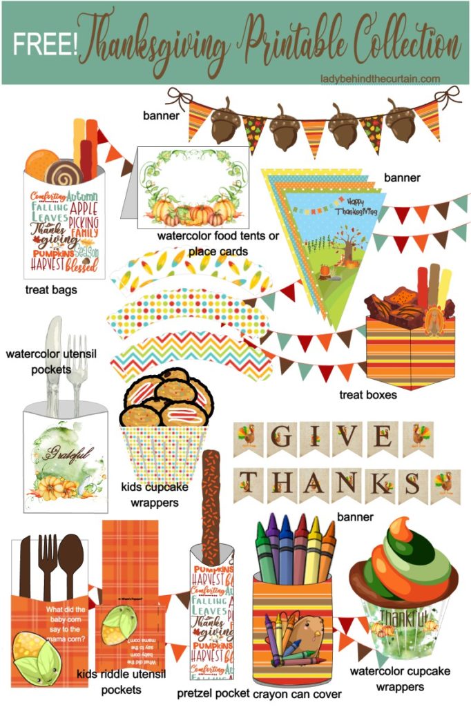 Thanksgiving Printable Collection