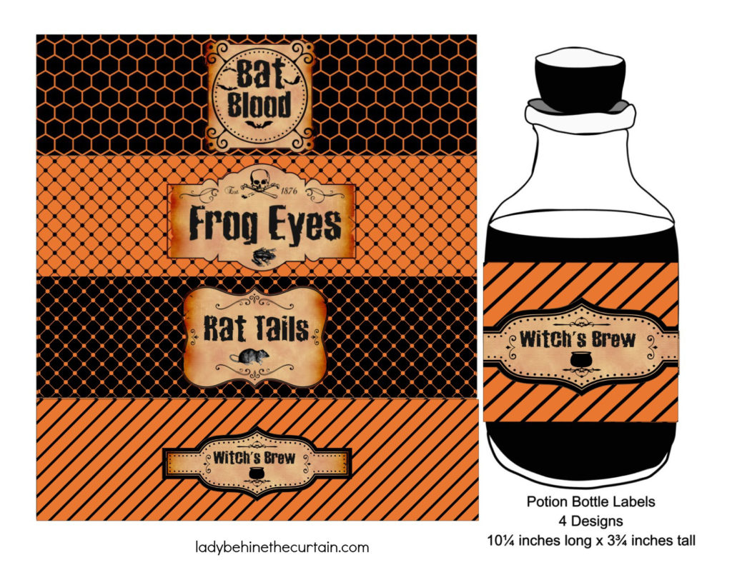 Traditional Black and Orange Halloween Party Collection