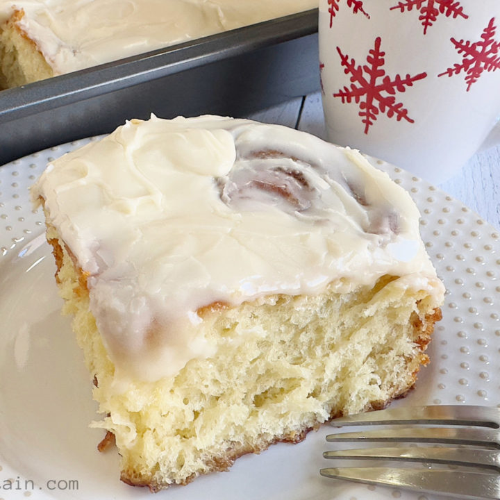 Christmas Morning Overnight Cinnamon Rolls