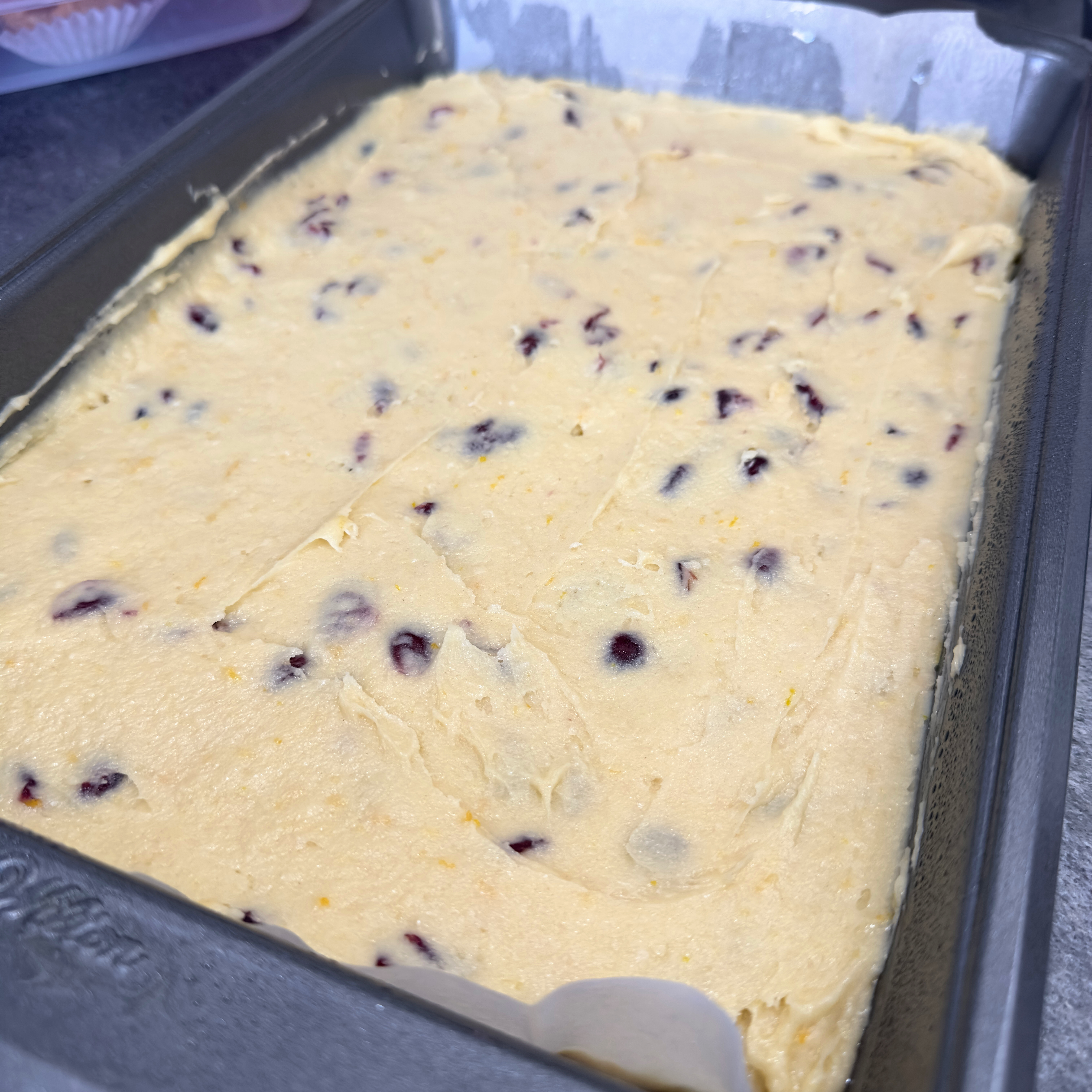 Cranberry Orange Christmas Candle Cakes