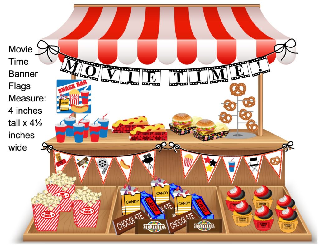 Movie Night Birthday Party FREE Printable Collection