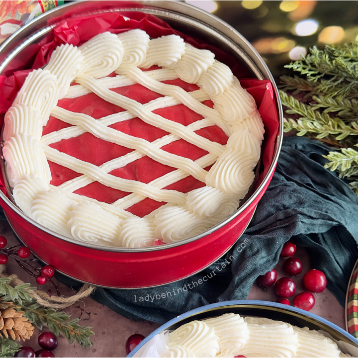 Christmas Cookie Tin Cakes