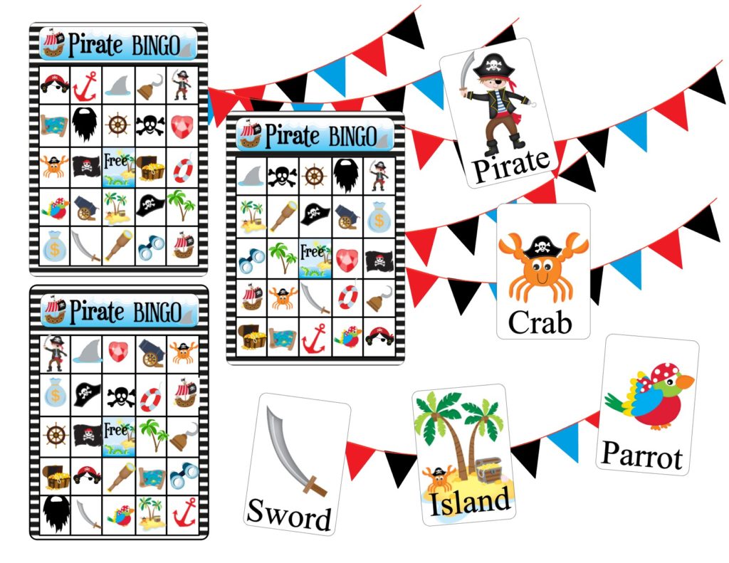 Pirate Birthday Party FREE Printable Collection