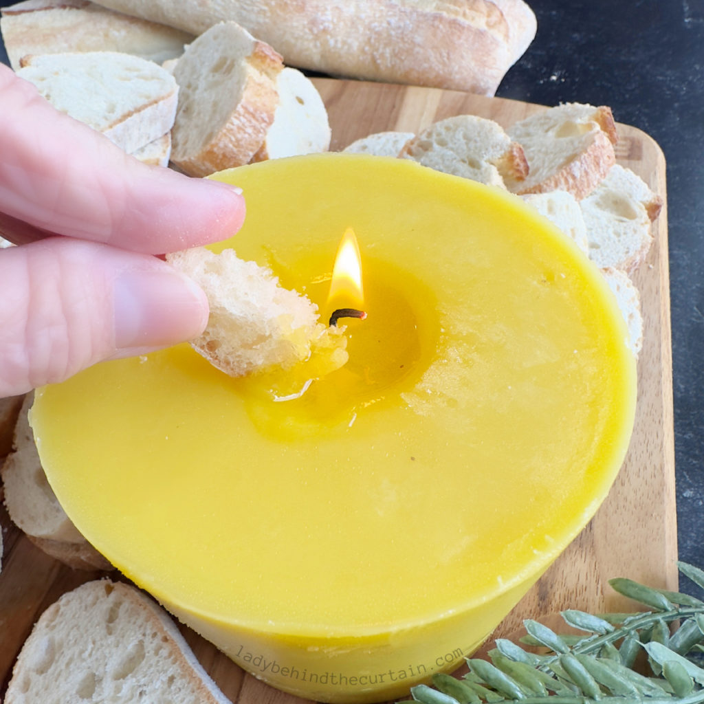 Spicy Herb Butter Candle Appetizer