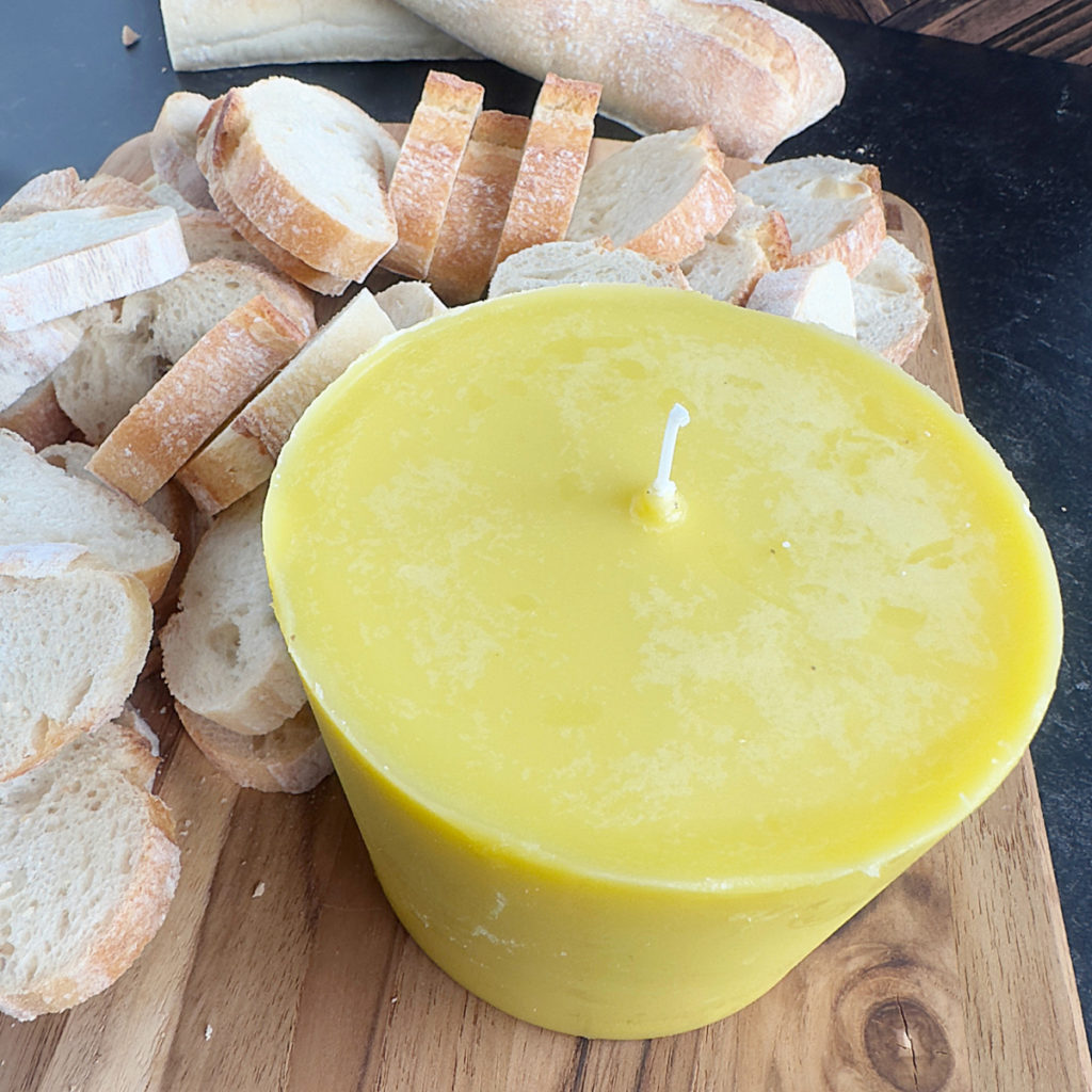 Spicy Herb Butter Candle Appetizer