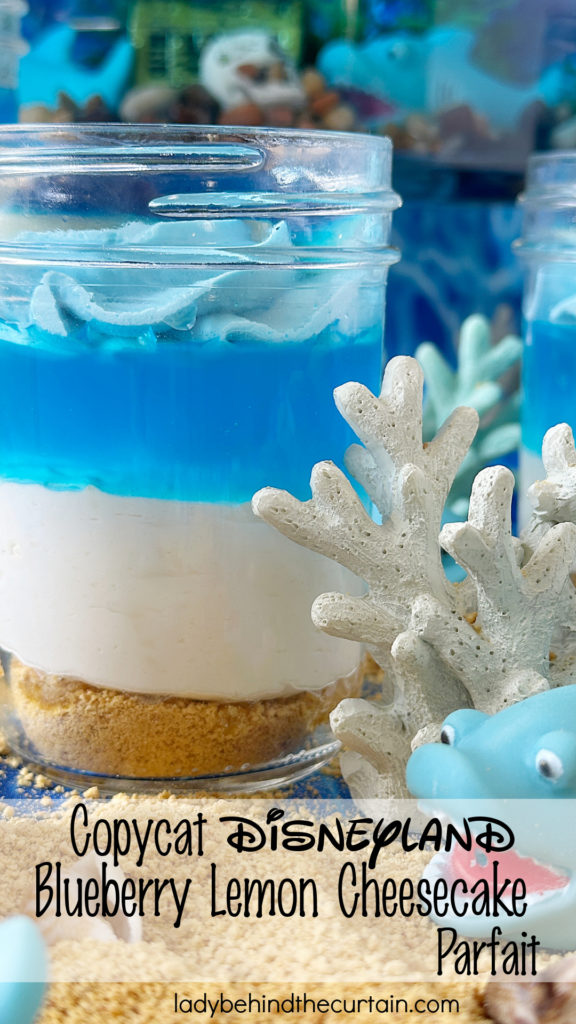 Copycat Disneyland Blueberry Lemon Cheesecake Parfait