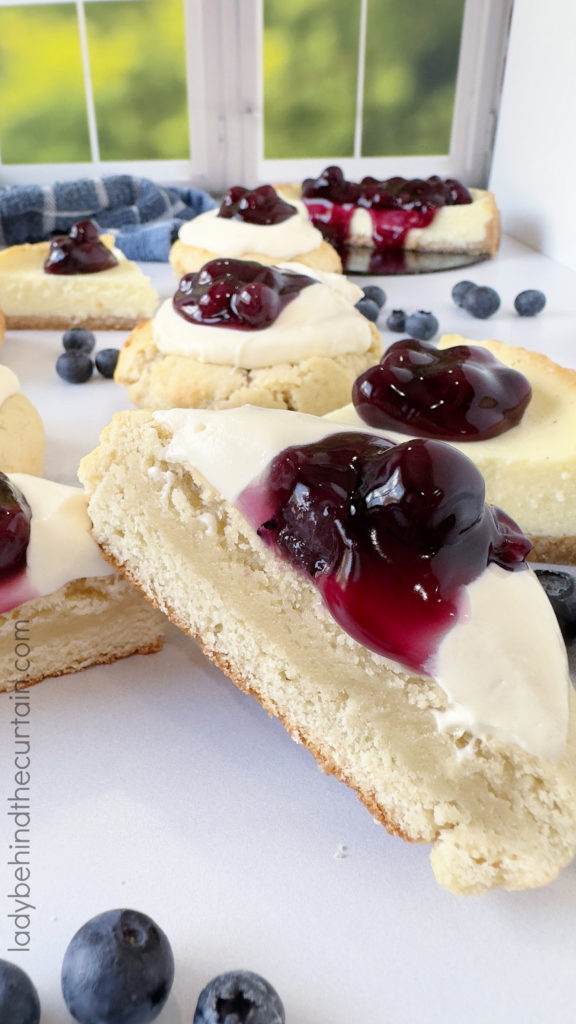 Gourmet Thick Blueberry Cheesecake Cookies