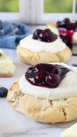 Gourmet Thick Blueberry Cheesecake Cookies