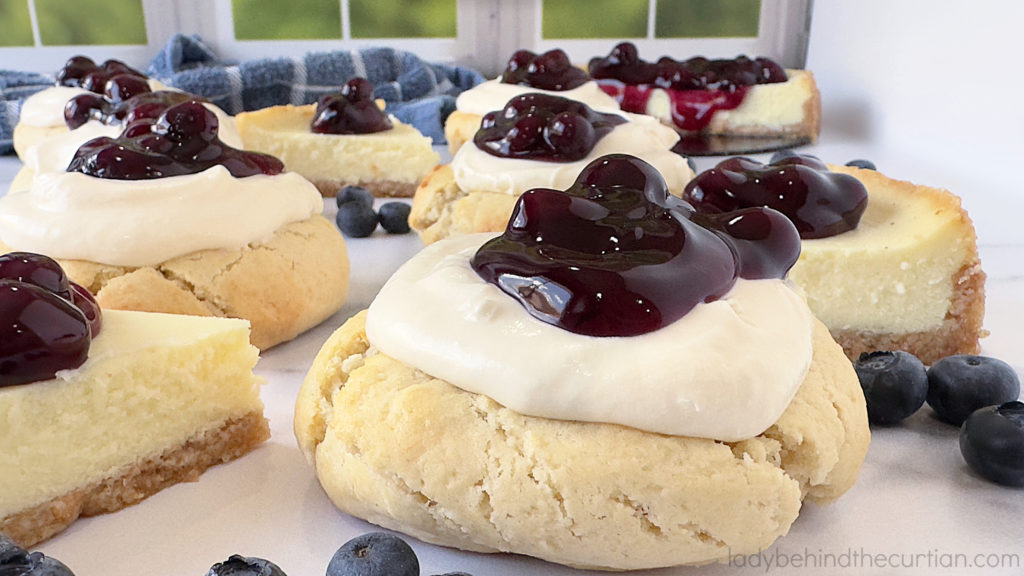 Gourmet Thick Blueberry Cheesecake Cookies