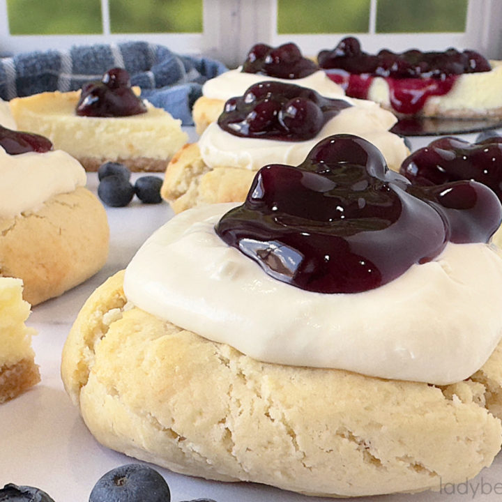 Gourmet Thick Blueberry Cheesecake Cookies