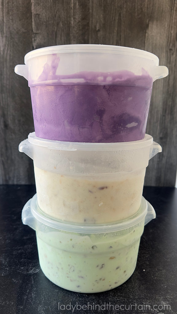 Homemade Ube Ice Cream