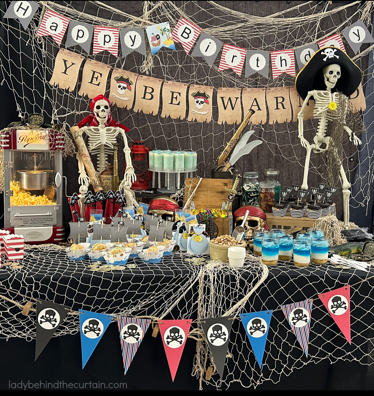 Kids Pirate Themed Birthday Party