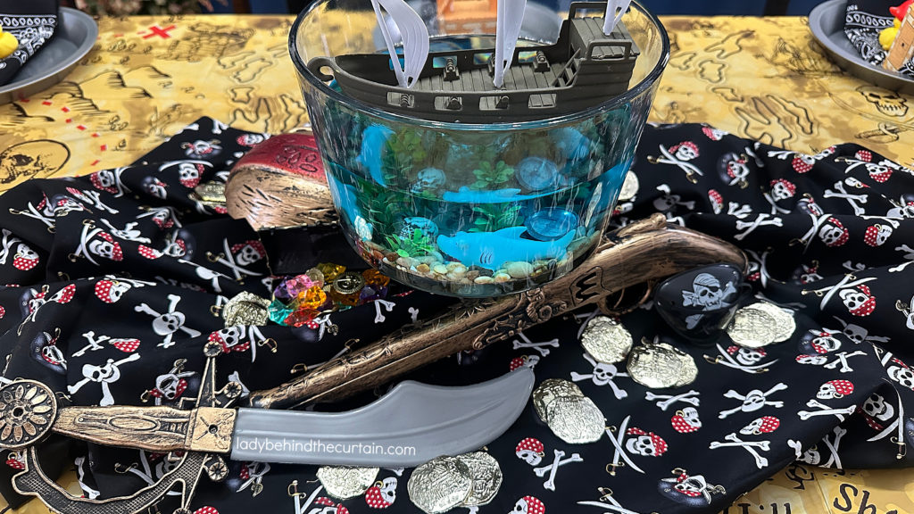 Pirate Ship Centerpiece