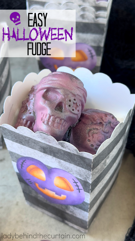 Easy Halloween Fudge