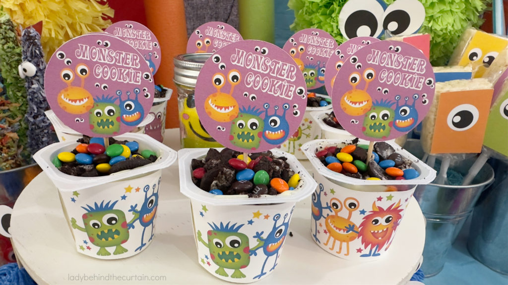 Monster Pudding Cups