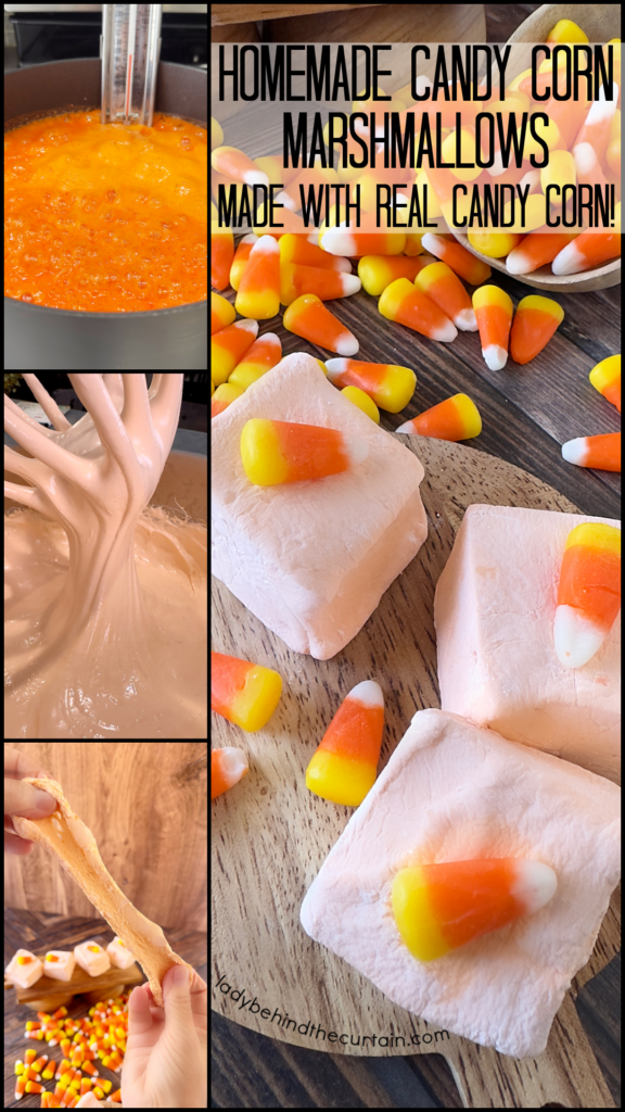 Homemade Candy Corn Marshmallows