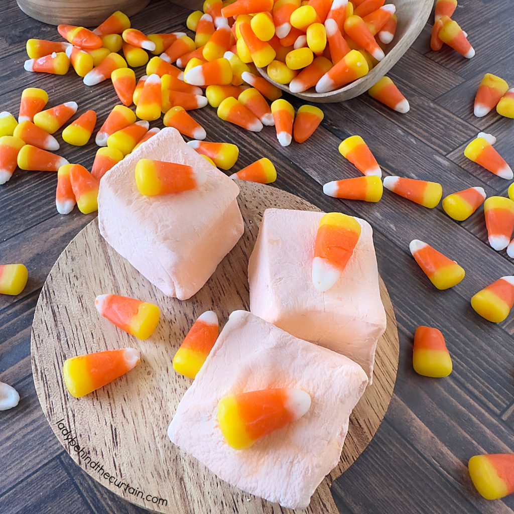 Homemade Candy Corn Marshmallows