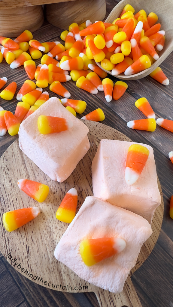 Homemade Candy Corn Marshmallows