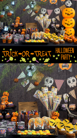 Trick-Or-Treat Halloween Party Ideas + Video