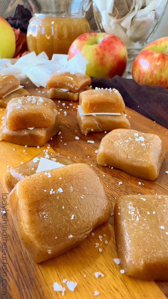 Easy Homemade Soft Apple Cider Caramels