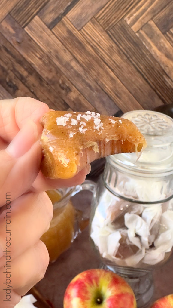 Easy Homemade Soft Apple Cider Caramels