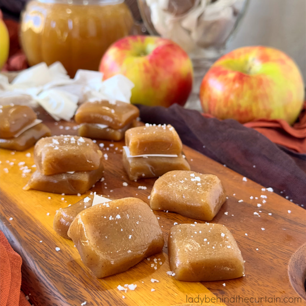 Easy Homemade Soft Apple Cider Caramels