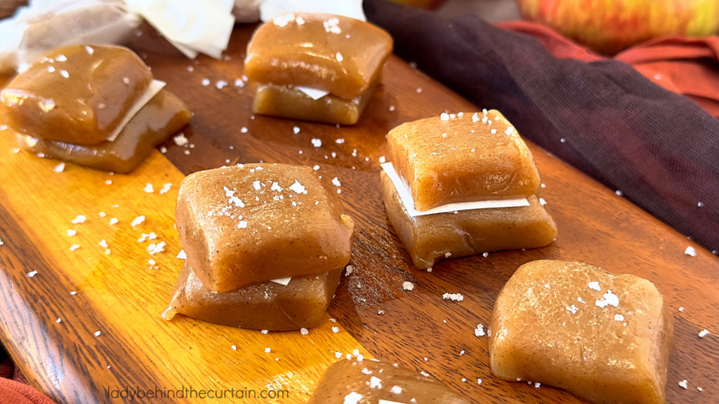 Easy Homemade Soft Apple Cider Caramels