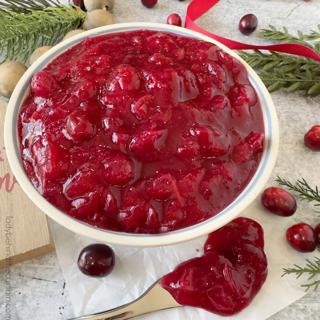 Sugar-Free Cranberry Sauce Spread