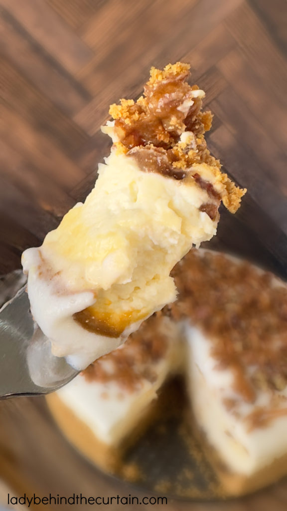 Frozen No-Bake Pecan Pie Cheesecake