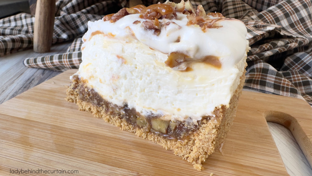 Frozen No-Bake Pecan Pie Cheesecake