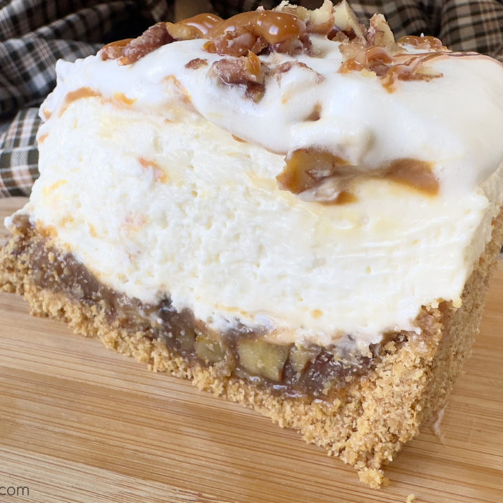 Frozen No-Bake Pecan Pie Cheesecake