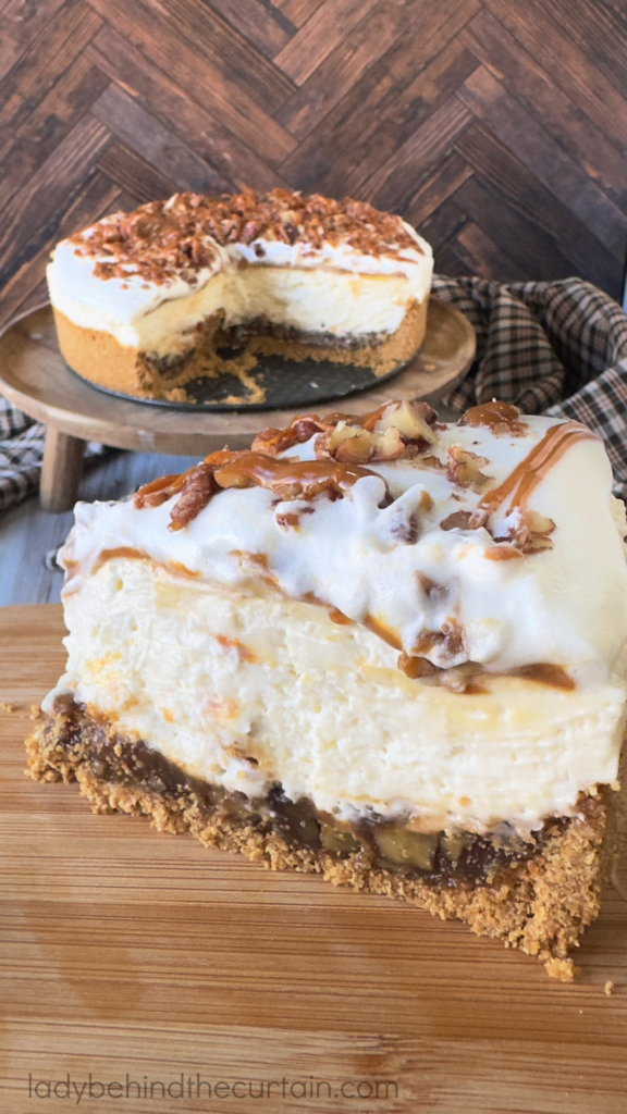 Frozen No-Bake Pecan Pie Cheesecake