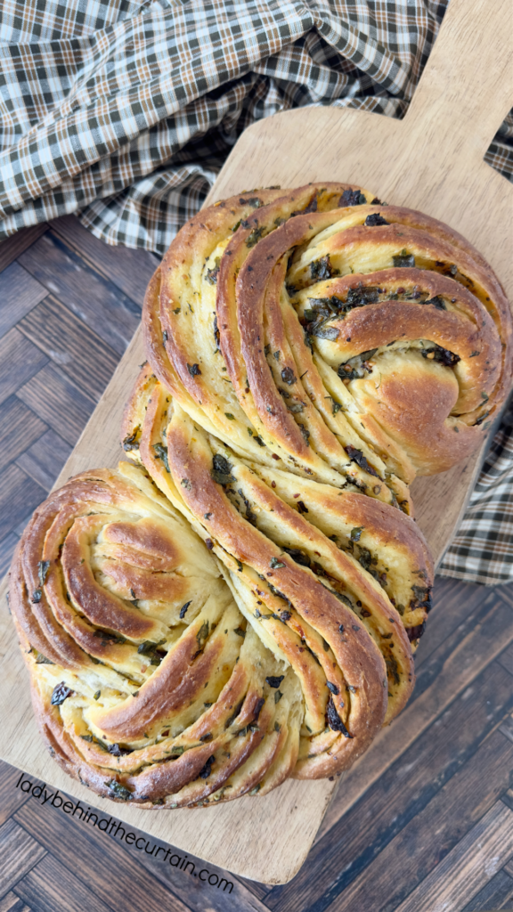 Garlic and Herb Swirl Bread