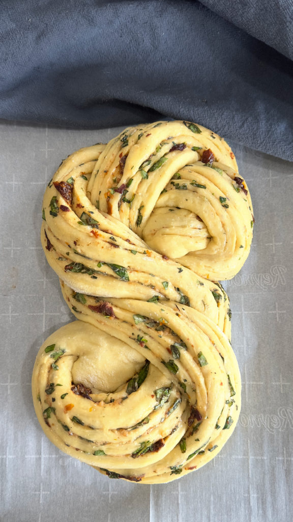 Garlic and Herb Swirl Bread