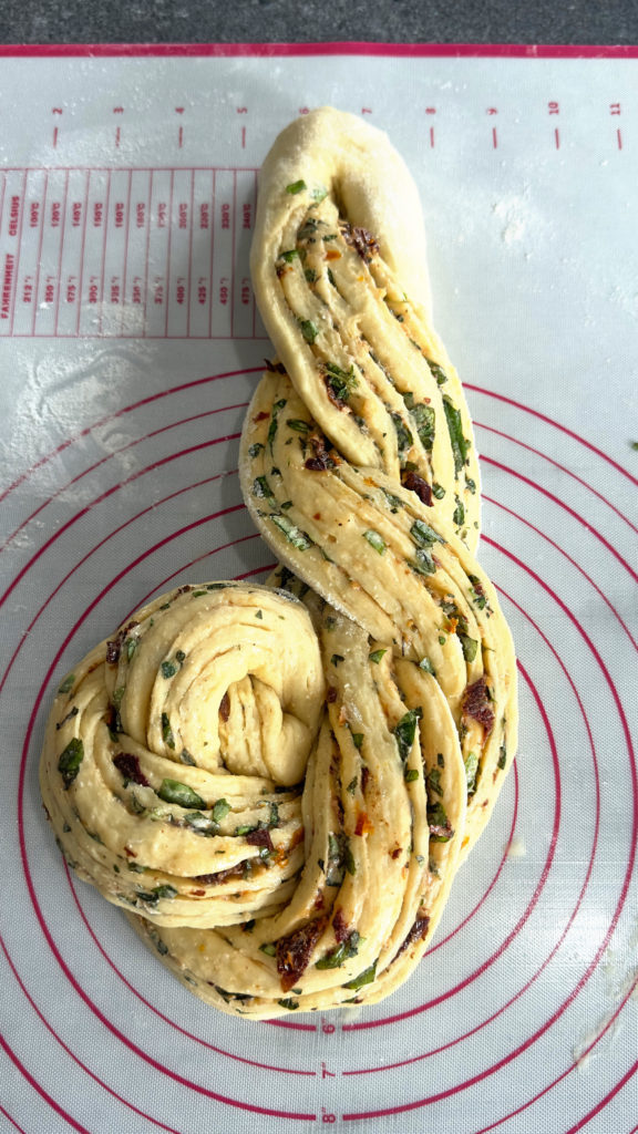 Garlic and Herb Swirl Bread