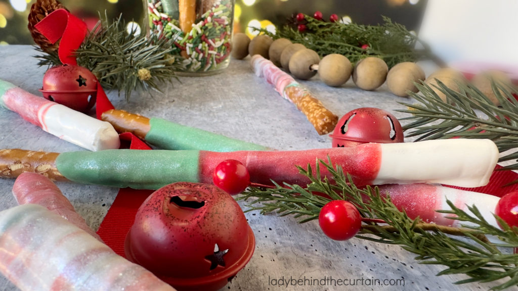 How to Make ambre and Marbled Decorated Pretzels