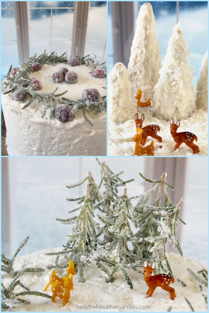 Three Easy to Make Holiday Cake Decorations