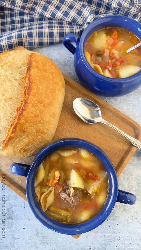 Easy No Fail Short Rib Vegetable Soup