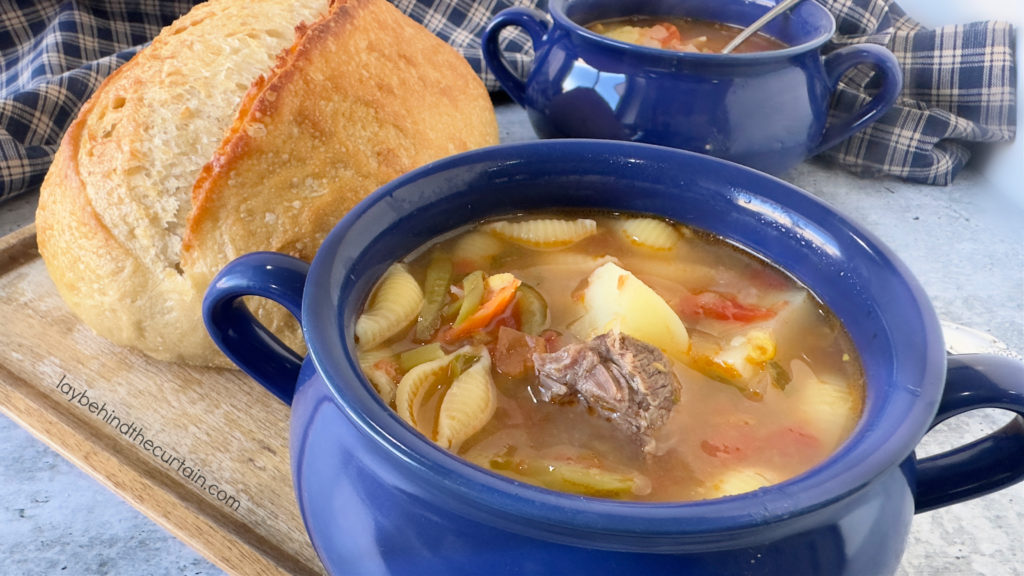 Easy No Fail Short Rib Vegetable Soup