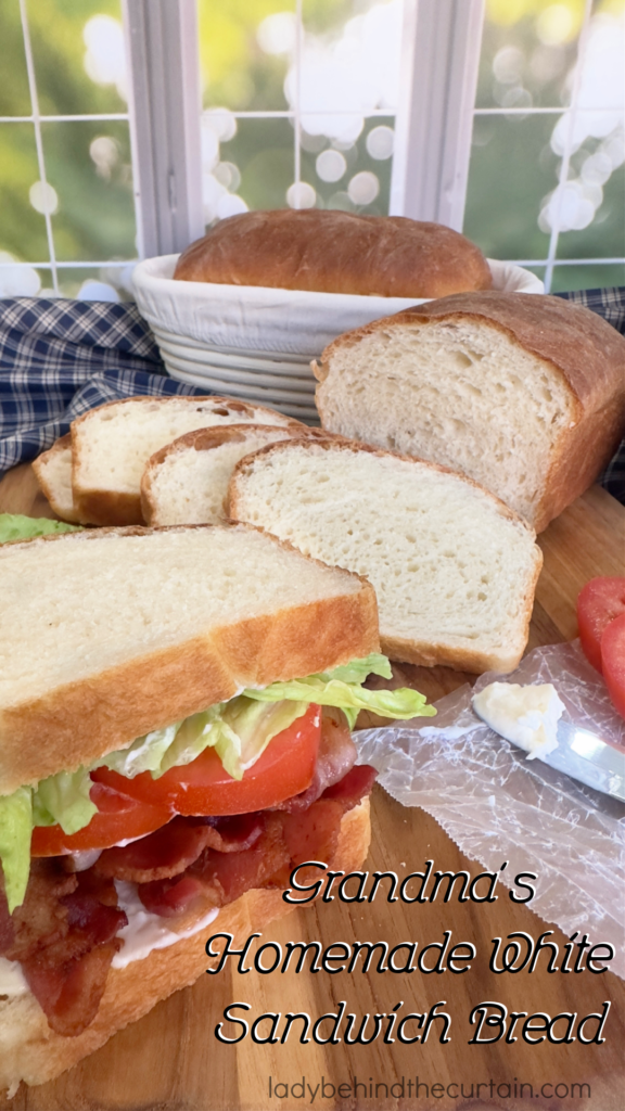 Grandma's Homemade White Sandwich Bread